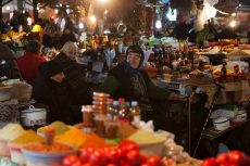 Stadterkundung, Kutaissi, Georgien, Markt, Basroba, Kutaisi, Georgia, Green Bazaar