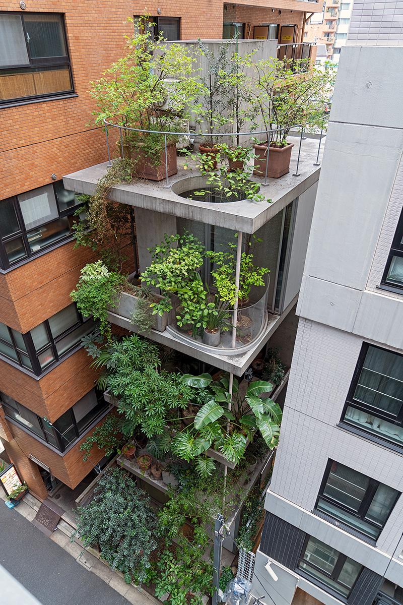 Blick auf das "Garden & House" von Ryue Nishizawaim Beitrag Tokio: Gebauter Zeitgeist auf Stadterkundung.com