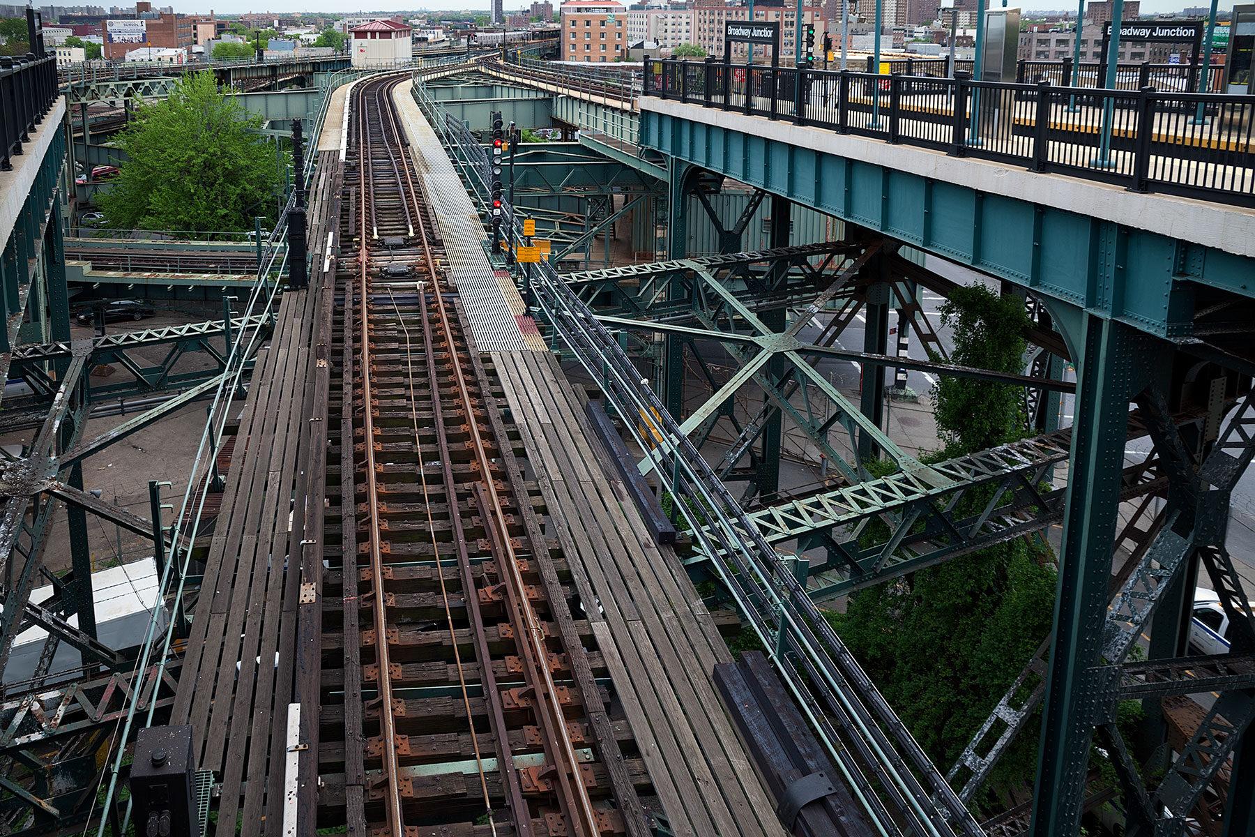 Hochbahn von oben im Beitrag New York City: Elevated Subway auf der Seite Staderkundung.com